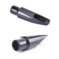 1Pc Black Saxophone Mouthpiece High Quality Professional Soprano / Tenor / Alto Saxophone ABS Plastic Mouthpiece Easy To Install