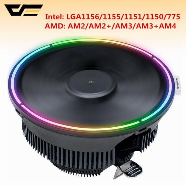darkflash-computer-case-cpu-cooler-radiator-aluminum-12v-processor-cooler-cpu-cooling-fan-argb-for-intel-1151-1155-am3-am4-amd
