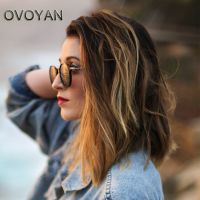 ONEYAN Vintage Oval Sunglasses Women Round Women Eyewear Brand Designer Glasses Women/Men Mirror Oculos De Sol Feminino uv400