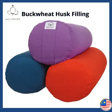 Buckwheat Yoga Bolster Pillow
