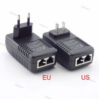 12V 1A POE Injector Wall Plug POE Switch Power Supply Adapter Wireless Ethernet Adapter For IP Camera CCTV US/EU Plug E1 WDAGTH