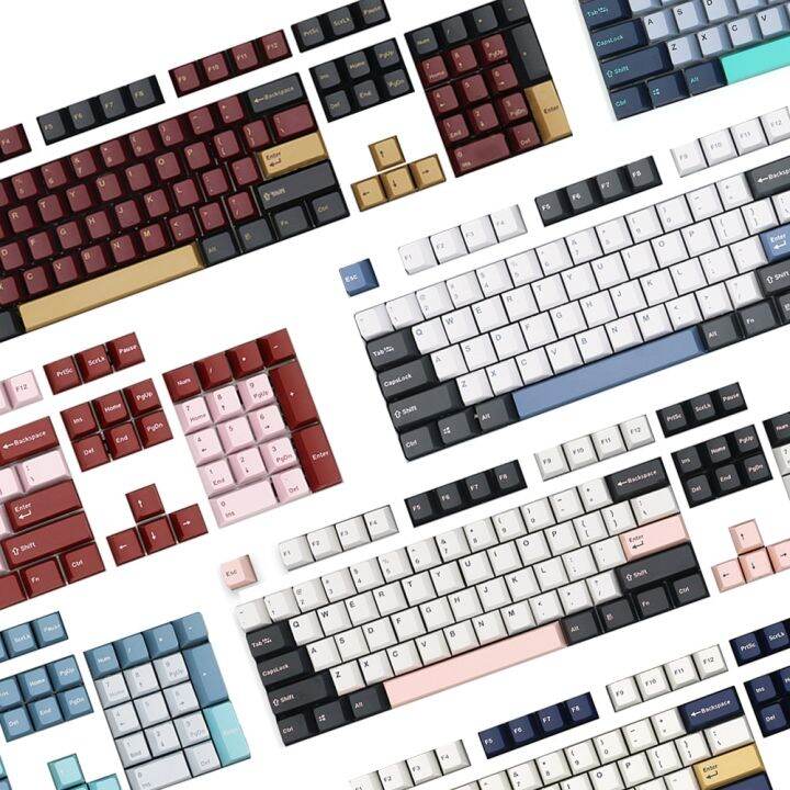 Kbdiy GMK Keycap Clone Olivia Arctic Red Blue Samurai Darling Rudy OEM ...