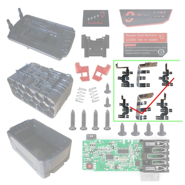 yf-18650-li-ion-battery-connecting-nickel-plate-for-milwaukee-18v-3-0ah-6ah-9ah-for-m18-pack-5-10-15-cells