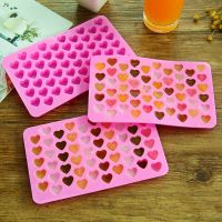 hot【cw】 55 Lattice Tray Silicone Chocolate Baking Mold