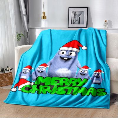 （in stock）Grizzy and Lemmings lightweight blankets, four season plush blankets, Microfiber fluffy blankets, and blankets for chairs, beds, and sofas（Can send pictures for customization）