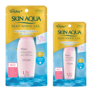 Gel Chống Nắng 30g Dưỡng Trắng Sunplay Skin Aqua Silky White Gel SPF50+