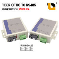 RS485/422 FIBER Converter Media Terminal To Fiber Optic Modem อุปกรณ์แปลงและรับส่งคำสั่งดิจิตอลแบบอนุกรม