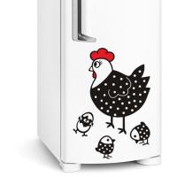 [COD] With Chicks and Egg Fridge Sticker adhesive Refrigerator Decal Removable Animals LC1811