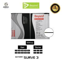 Beyond Battery สำหรับรุ่นสมาร์ทโฟนทุกรุ่น ได้แก่ SURVE 3-SURVE 8 ,GEN27 , 28 , 29 , 30 , 32 , 33 , 34 , 35 , 36 , 37 แบตเตอรี่บียอนด์ ( มอก. เลขที่ 2217-254 ) / ประกันศูนย์ 3 เดือน