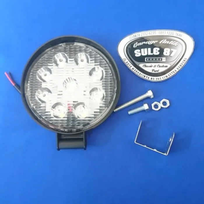 LAMPU DEPAN LED BULAT motor clasik vintage Lazada Indonesia