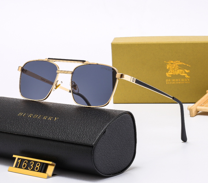 New Burberry Classic men, high quality, brand design, retro, driving  sunglasses | Lazada