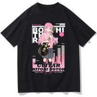 ใหม่ Bocci The Rock เสื้อยืด Anime Girls Hitori Gotou พิมพ์ Street Wear ผู้ชายผู้หญิงแฟชั่นบวกขนาดเสื้อยืดผ้าฝ้ายด้านบน XS-5XL