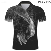 2022 New Polo 2023 Homme Cartoon Hand 3d Printed Polo Shirt Men Fashion Camisas Harajuku Cool Short Sleeve Casual Hombres Ropa Unisex summer polo