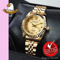 AMERICA EAGLE นาฬิกาข้อมือผู้หญิง สายสแตนเลส รุ่น AE022L - Gold / Gold