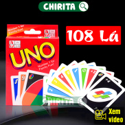 Bài UNO 108 Lá Chất Liệu Giấy Cao Cấp - Boardgame, Bài UNO Giá Rẻ