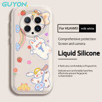 Guyon สำหรับ  เสค Huawei P50 Pro P50 P40 P30ดีไซน์ใหม่รองรับการกระแทกเคสโทรศัพท์ลายตัวการ์ตูนน่ารักเคสนิ่มกันตกแบบรวมทุกอย่าง