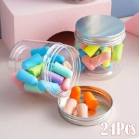 24pcs Earplugs for Sleep Noise Reduction Sound Insulation PU Sponge Earplug Anti Noise Anti Snore Anti Bruit Sleeping Ear Forms