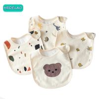 【DT】hot！ Hot Newborn Baby Bibs Little Cartoon U Shaped Fruit Bib Cotton for Children