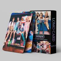 การ์ดโลโม่ โฟโต้การ์ด แบบ 2 ด้าน 30-55ใบ/กล่อง ขนาดรูป 8.7×5.7 ซม. อัลบั้ม lomo card kpop AESPA:Girls | Dreams Come True | Savage | AESPA:SMTOWN 2022 : SMCU EXPRESS