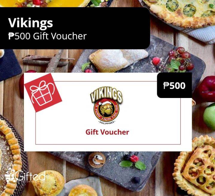 Vikings Luxury Buffet PHP500 Gift Voucher | Lazada PH