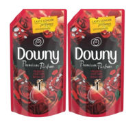 Downy Premium Parfum ผลิตภัณฑ์ปรับผ้านุ่ม (แพชชั่น) 1ลิตรx2ถุง 4987176196484