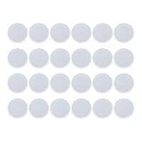 Regular Mouth Lids For Mason Jar Lids Plastic Storage Caps For Mason Canning Jars And More Standard Dia 70Mm