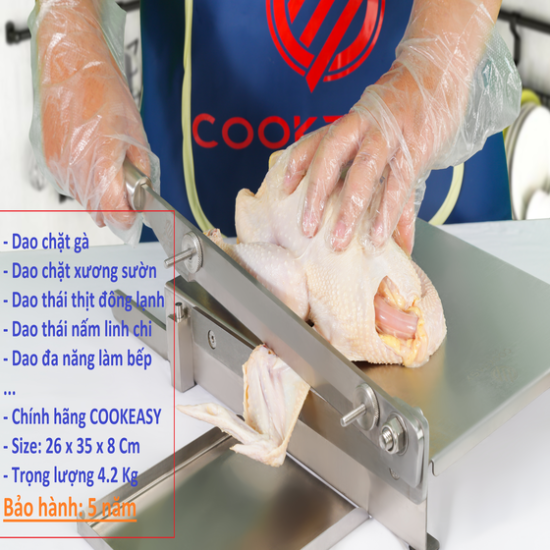 Dụng cụ chặt xương, thái thịt đông lạnh đa năng cookeasy - ảnh sản phẩm 6