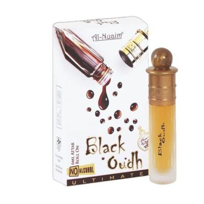 น้ำหอมอาหรับ ​แท้​ Black​ Oudh​ Al nuaim​ perfume​ oil ​6ml ​น้ำหอม น้ำหอมผู้ชาย น้ำหอมพกพา หอมสดชื่น น้ำหอมแท้