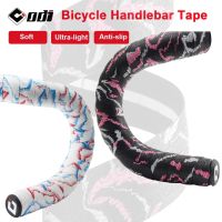 ODI Bicycle Handlebar Tape Soft Bike Barstape PU EVA Non-Slip Colorful Handlebar Cover For Road Bike Slide Bike Accessories