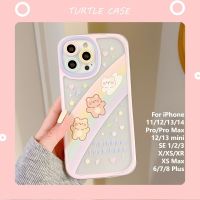 COD DDDDDGSDDD [พร้อมส่ง] เคสซิลิโคน ลายการ์ตูนหมี สําหรับ Apple iPhone 14 13 12 11 promax XS XR xsmax se2020 6 7 8plus Mini