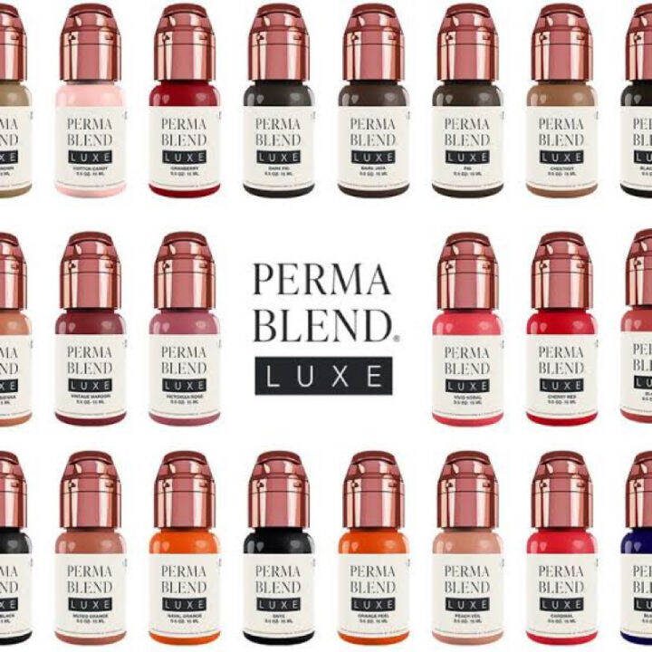 Permablend LUXE BROWS/LIPS 15ml pigments 100% Authentic Made in USA