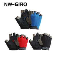 2023✿ Cycling Gloves Half Finger Shockproof Wear Resistant Breathable MTB Road Bicycle Gloves Men Women Sports Bike Equipment