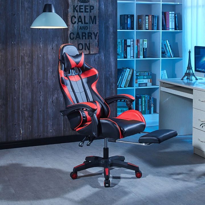 เก้าอี้อีสปอร์ต-ที่นั่งเล่นเกม-เก้าอี้แข่งขันร้านอินเทอร์เน็ตคาเฟ่-gaming-chair-เก้าอี้สํานักงานคอมพิวเตอร์ที่บ้าน