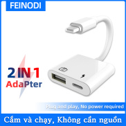 FEINODI OTG USB & Sạc iPhone Lightning sang USB OTG Cáp Lightning Bộ