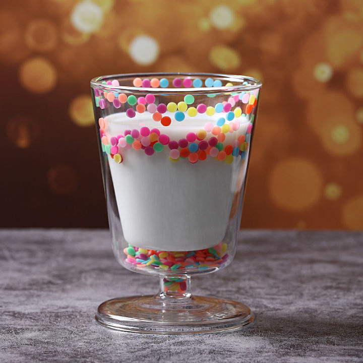 รักถ้วยนมน่ารักสาวหัวใจดาวถ้วยน้ำที่มีสีสันสร้างสรรค์ถ้วยคู่ของขวัญ-cup