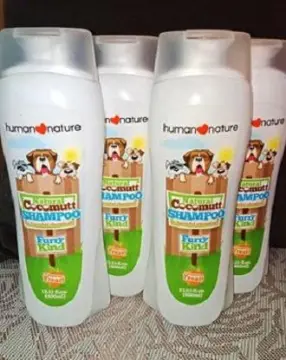 Human nature dog on sale shampoo