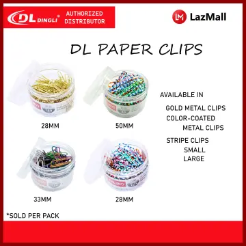 DL-Paper Clip 100Pc 33mm