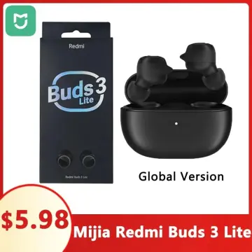 Xiaomi Redmi Buds 3 Lite, IP54* Dust and Water Resistance, 18 Hours Long  Battery Life, Bluetooth 5.2, Easy Connections, Global Version