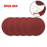 5PCS Self Adhesive Sanding Paper 5Inch 125mm Sanding Discs Glue Lined Dry Sandpaper For Polishing Grinding 60 1200 Grit