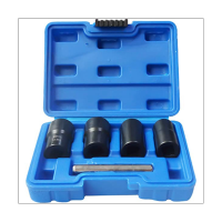 5-Piece Set Of Broken Wire Nut Bolt Puller Set Head To Take Hexagonal Screw Tool Bolt Nut Broken Wire Puller