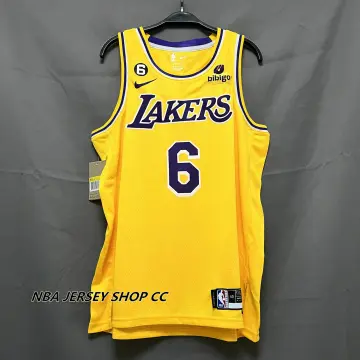 Lakers training jersey yellow and gold. Size Xsmall for men. Vintage