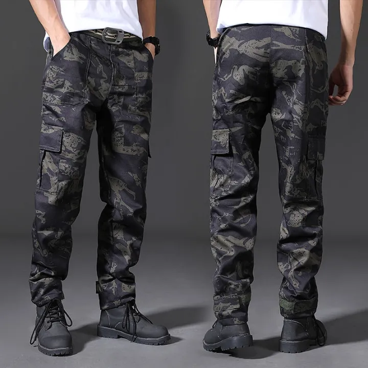 dark camo pants mens