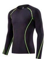 RashGuard Shirt UV Green ชุดว่ายน้ำชายเสื้อแขนยาวเสื้อชิ้นเดียว ไซต์เหล่านี้เป็นขนาดไซต์เอเชียโปรดตรวจสอบขนาดที่เหมาะสมสำหรับคุณก่อนสั่งซื้อ!