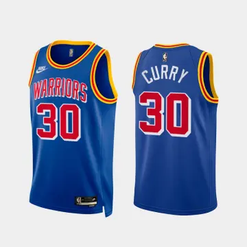 Men's Golden State Warriors Curry #30 Yellow Classics Finished