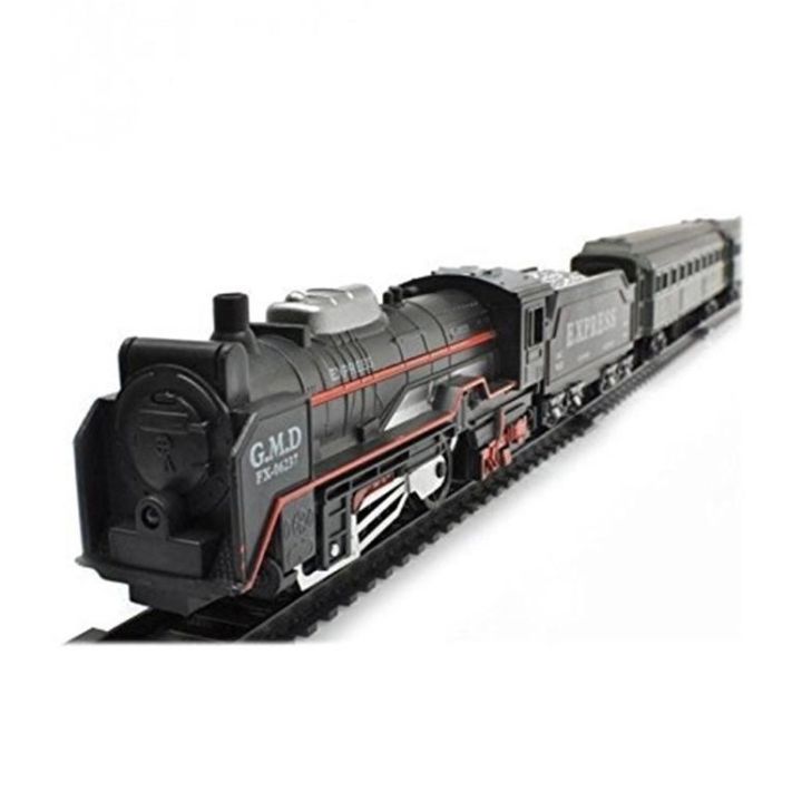 train-toys-ของเล่นรถไฟ-รถไฟโบราณ-รถไฟใส่ถ่าน-รถไฟพร้อมราง-รถไฟการ์ตูนหรรษา-รถไฟของเล่น-รถไฟ-มีไฟ-จำนวน-19ชิ้น-มีเก็บเงินปลายทาง-69okshop