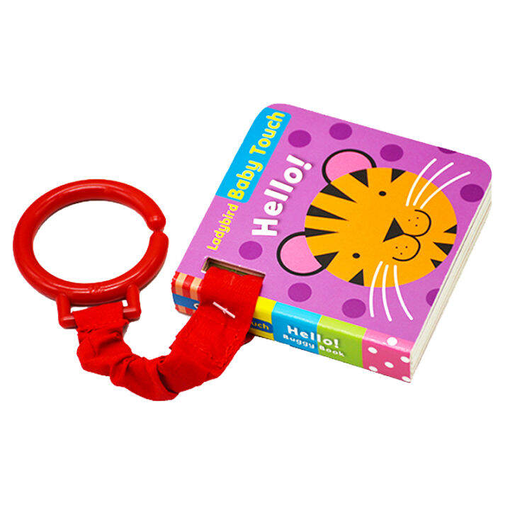 Original English ladybird Baby Touch Hello! Tiger shaped buggy book Lazada PH