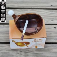 ◆ Golf Gift Ashtray Supplies No. 1 Wood Club Head Office Desktop Decoration Good Gifts