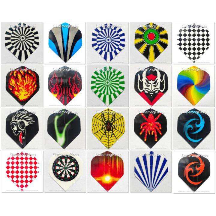 PVC 3pcs Dart Flights Standard Flight darts Lazada PH
