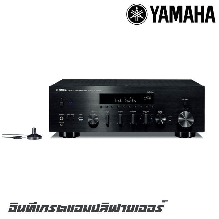 yamaha-rn-803-อินทีเกรตแอมปลิฟายเออร์-กำลังขับ-2x160-วัตต์สามารถควบคุมอุปกรณ์ทั้งหมดของคุณได้ตามต้องการเพียงแอป-musiccast-มาพร้อมพร้อมบลูทูธ-ตัวโชว์