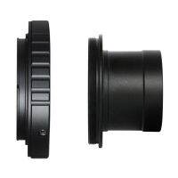 ขายดี1.25 "T-Mount อะแดปเตอร์กล้องโทรทรรศน์โลหะและ Canon EOS Nikon Sony SLR/กล้อง DSLR T-Ring สำหรับการถ่ายภาพกล้องโทรทรรศน์ดาราศาสตร์